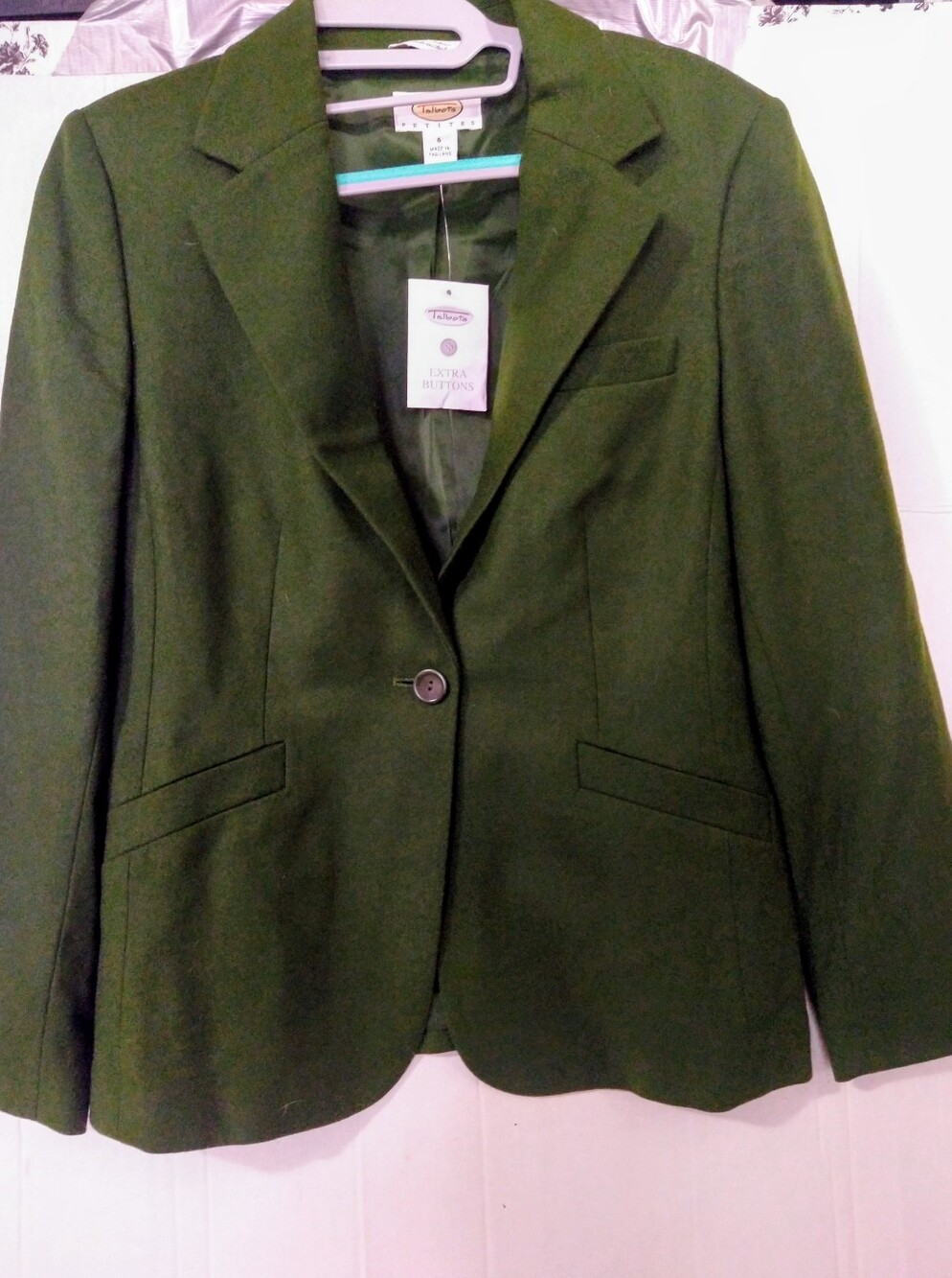 High Quality Italian Wool Lined dark Forest Green Traditional Timeless Jacket
